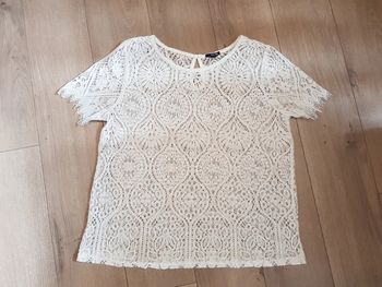 T-shirt dentelle
