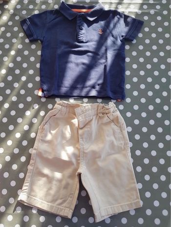 T-shirt Bermuda 18-24 mois