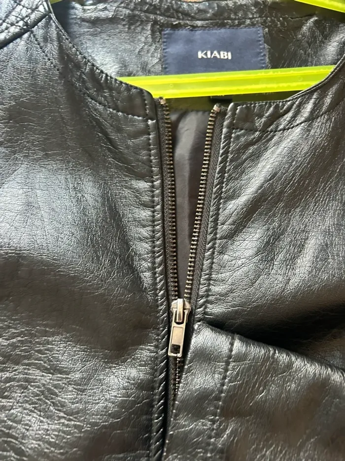 Veste simili cuir - photo numéro 3