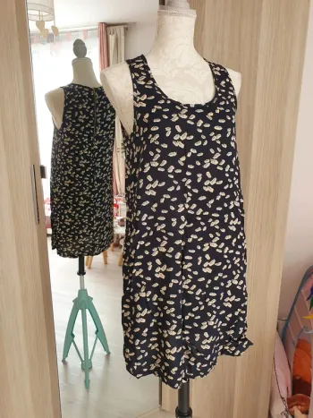Robe légère bleu plume goldistar taille M / L