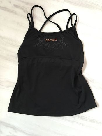 Débardeur et short de sport noir