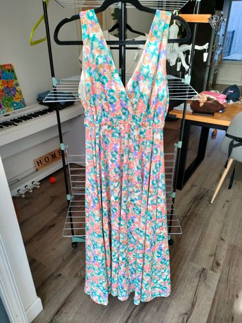 Robe fleurie pastel