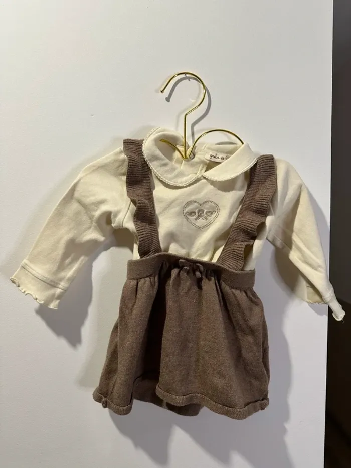 Ensemble fille 6- mois