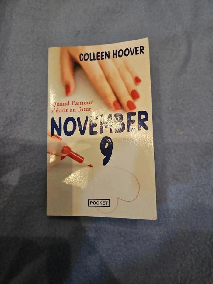 Livre november 9 Colleen Hoover