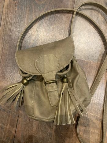 Petit sac original cuir