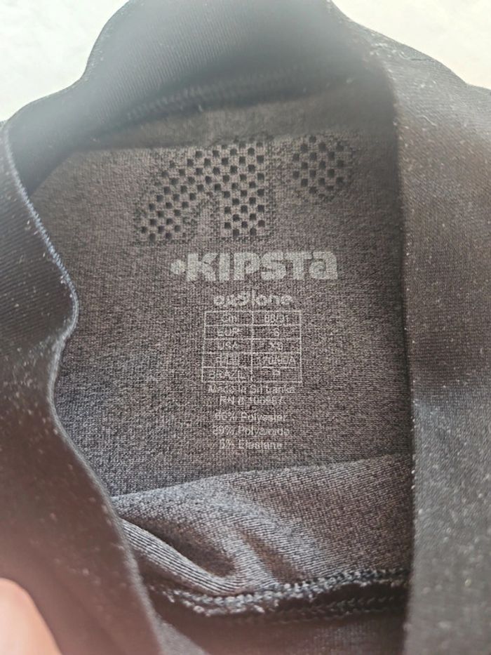 T-shirt thermique Kipsta noir - Xs - photo numéro 4