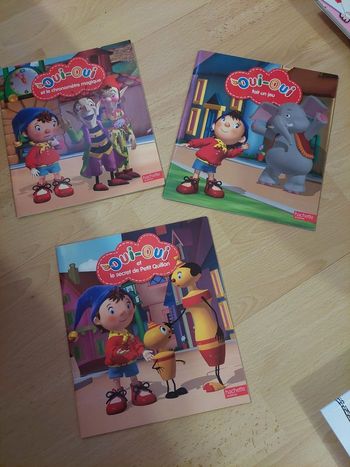 Lot 3 livres histoire "Oui Oui" Hachette BE 📚