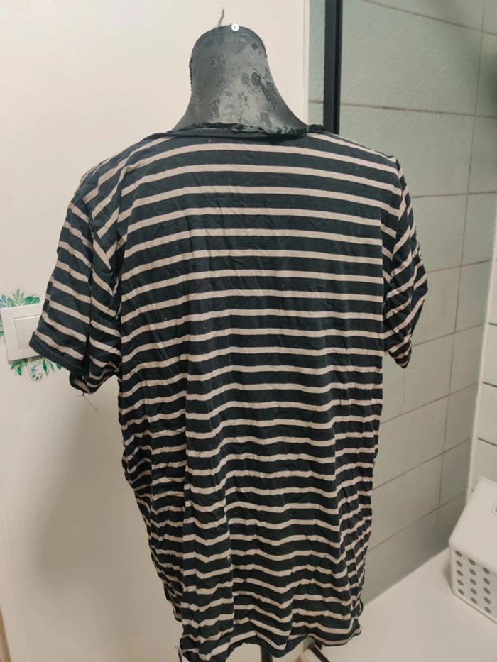 Tee shirt rayé - photo numéro 4