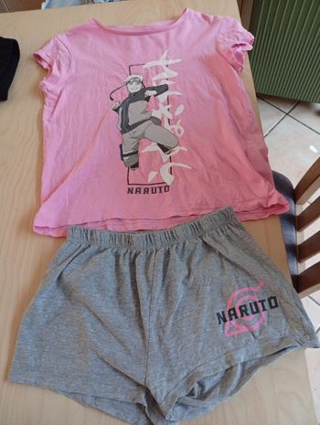 Pyjashort Naruto 10 ans