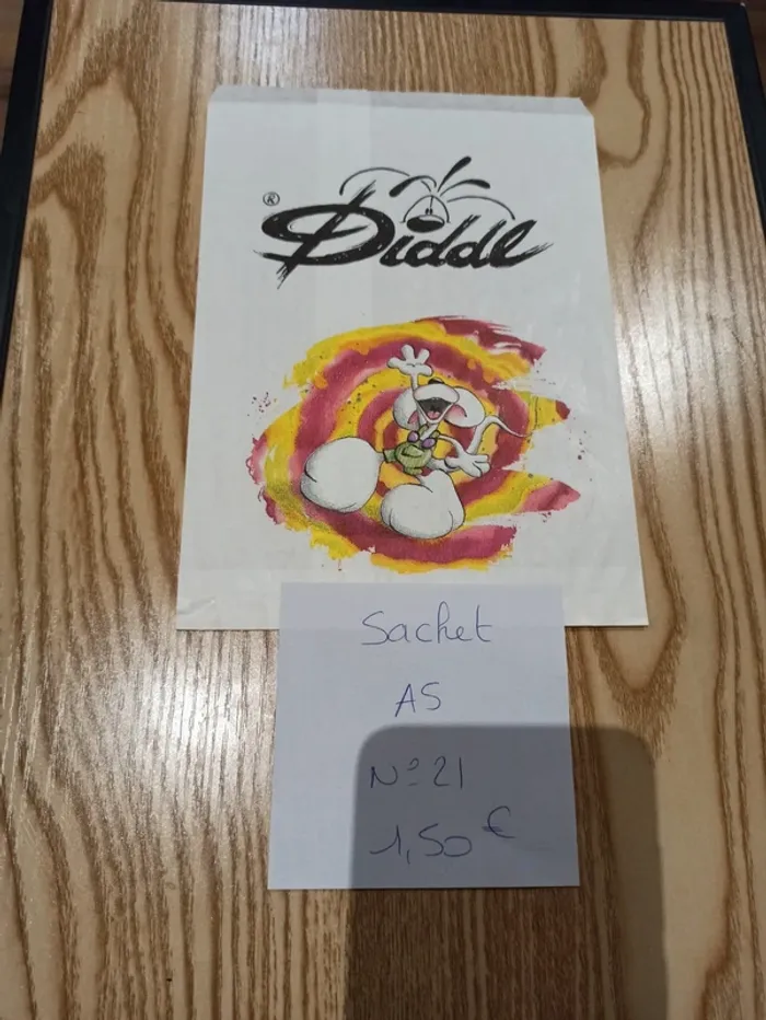 Sachet en papier Diddl A5 21 1,50€