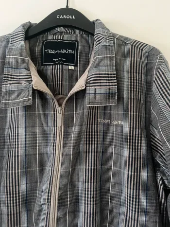 Veste mi saison à carreaux Teddy Smith taille L