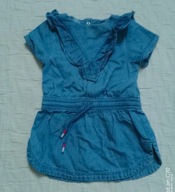 Kiabi jolie robe jean 18 mois