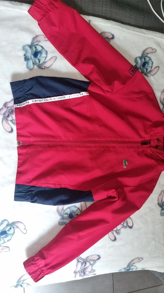 Veste lacoste 6 ans en bon état - photo numéro 2