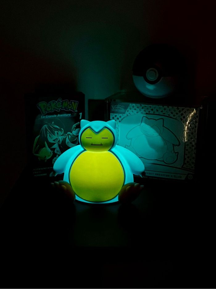 Langbowang Veilleuse Pokémon Ronflex Haute Qualité LED - photo numéro 5