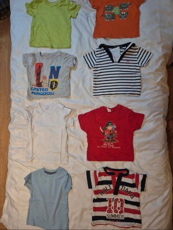 Tee shirt manche courte 12 mois