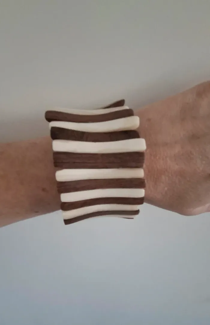 Bracelet manchette élastique neuf - photo numéro 2