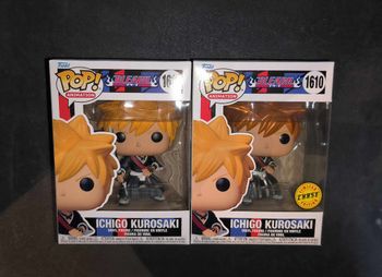 Lot 2 Figurines Funko Pop / Ichigo Kurosaki 1610 / Bleach / (1 Chase + 1 Normal)
