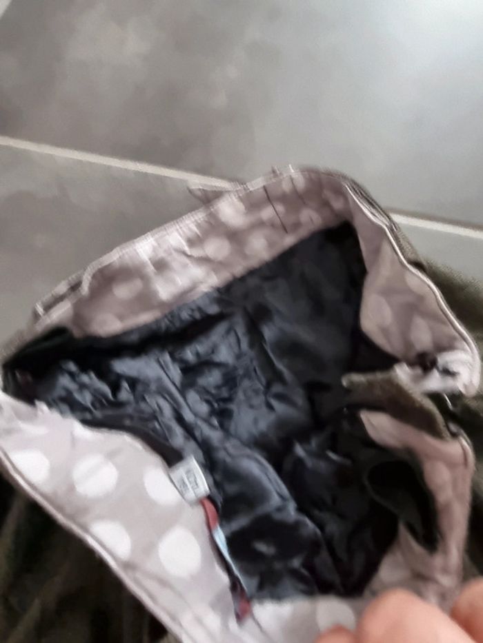 Jupe trapèze Ooxoo tissu chevron 6 ans - photo numéro 10