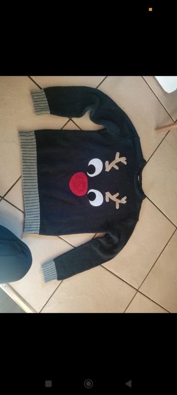 Pull noel garçon