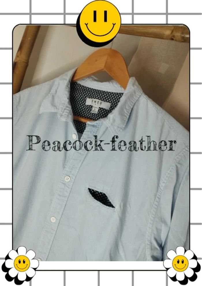 Chemise bleue smog homme L neuve - photo numéro 2