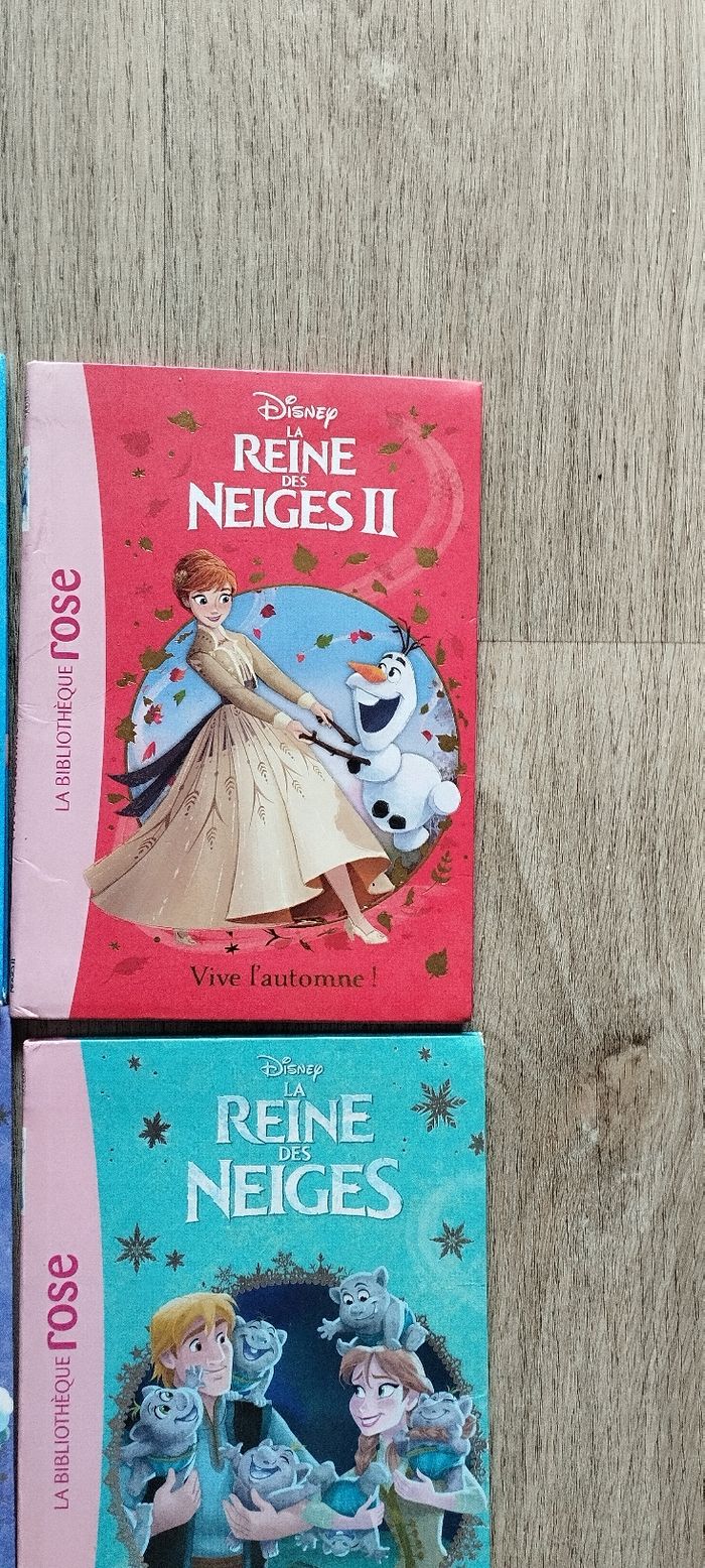 Lot livres la reine des neiges - photo numéro 4