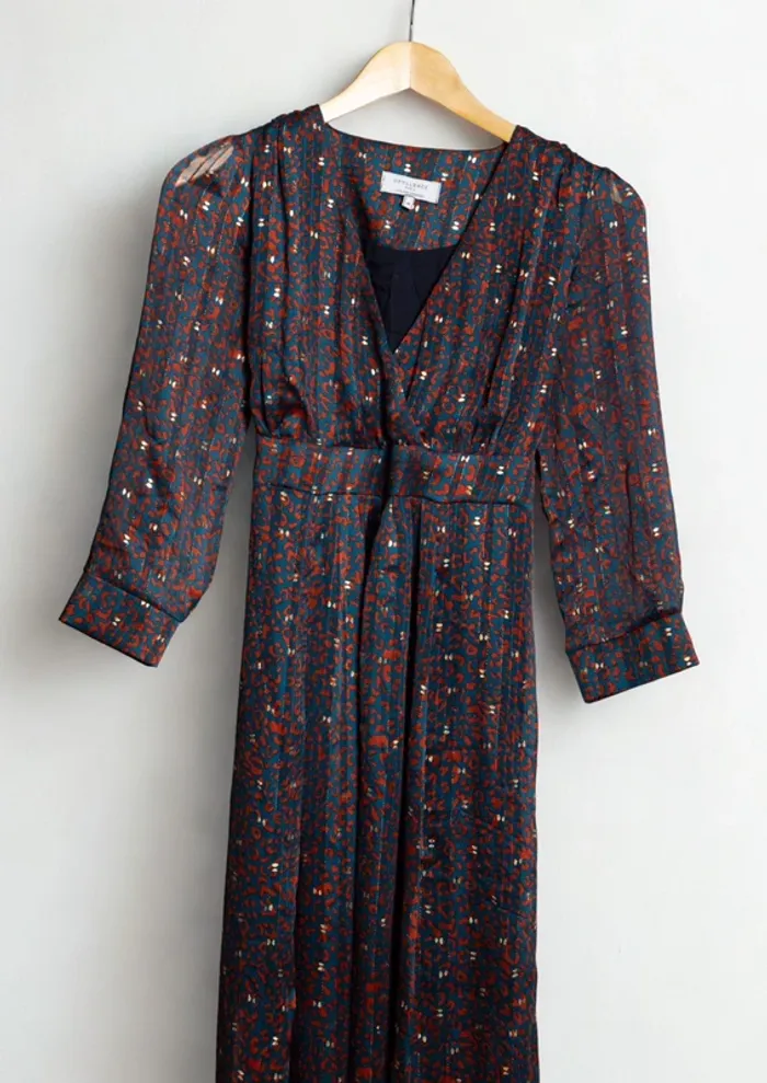 Robe longue fluide imprimée – Opullence Paris Taille M - photo numéro 2