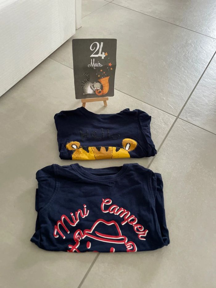 Lot de tee-shirts - photo numéro 2