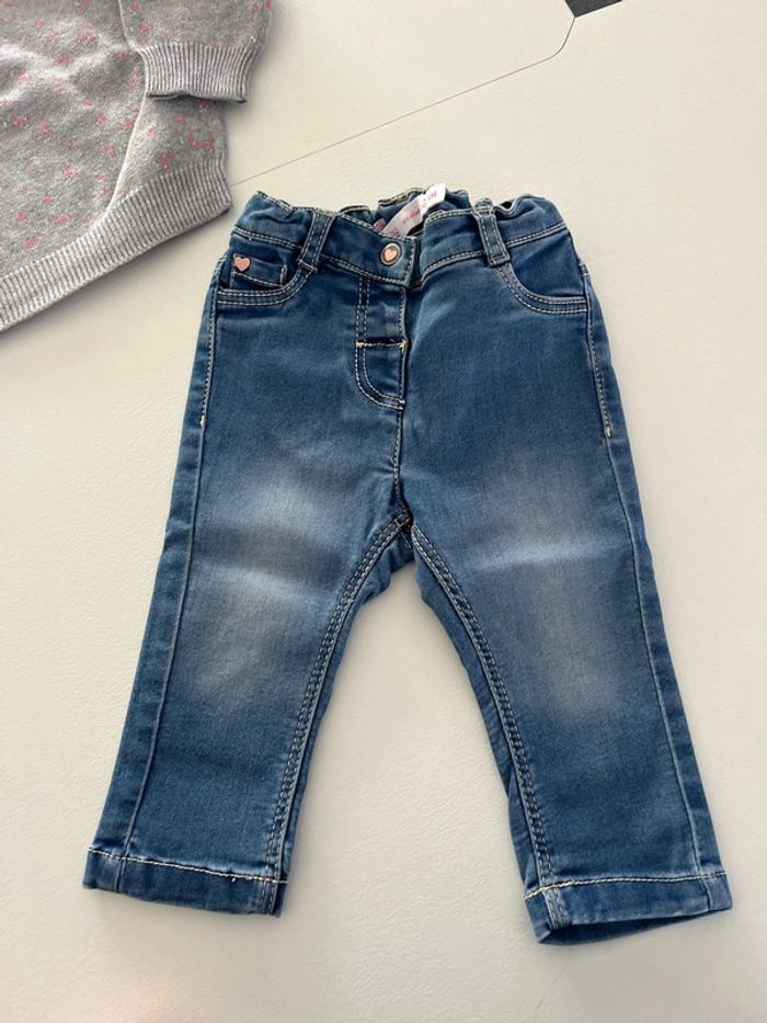 Ensemble Zara et Gemo 6 mois - photo numéro 2