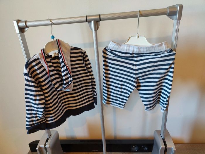 Joli ensemble garçon 3 pommes 92 cm - photo numéro 2