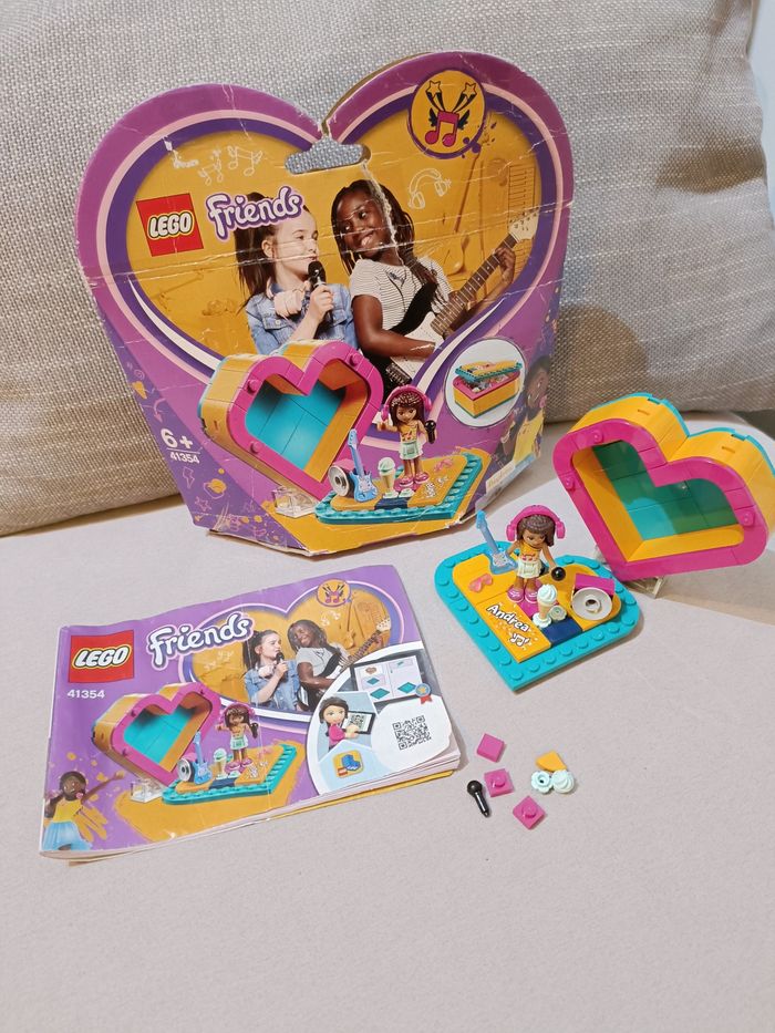 Lego friends : la boîte cœur d'Andréa 41354