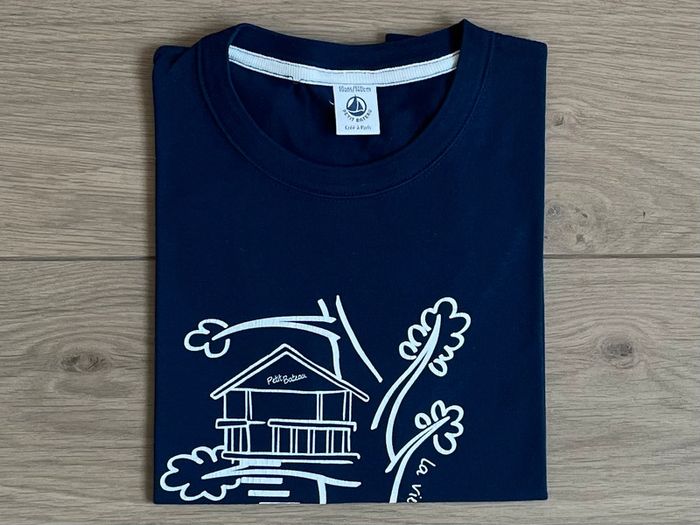 Lot de 7 t-shirts sérigraphiés Petit bateau T-10 ans - photo numéro 12