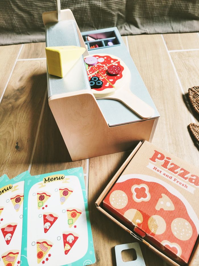 🍕Le comptoir/stand à pizzas en bois marque L'atelier du bois - photo numéro 2