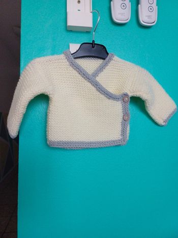 Gilet bébé fait main