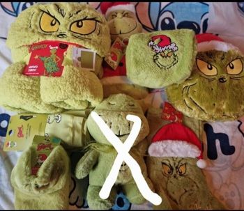 Lot de 8 articles the grinch