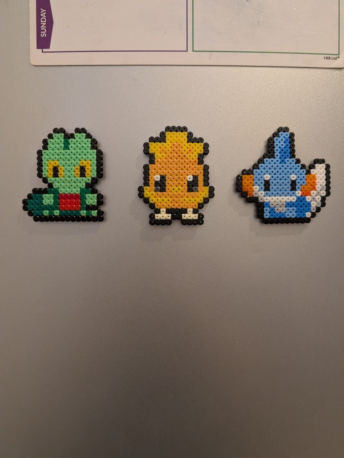 Pokémon en Perles (Pixel Art) aimantés au Choix avec Possibilité de Faire sur Commande - photo numéro 3