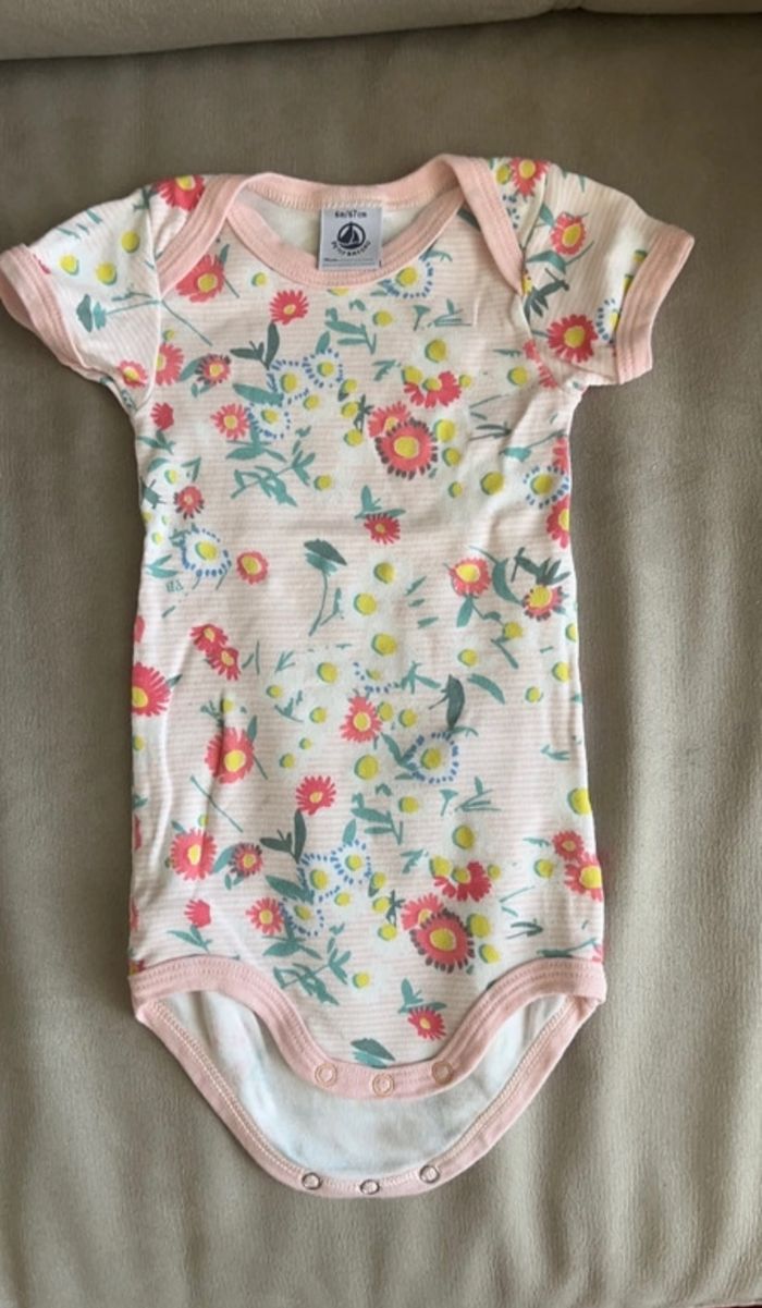 Body 6 mois petit bateau porte 1 fois