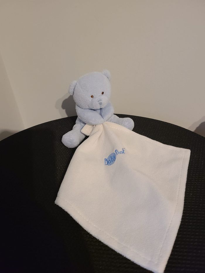doudou ours mouchoir - photo numéro 3