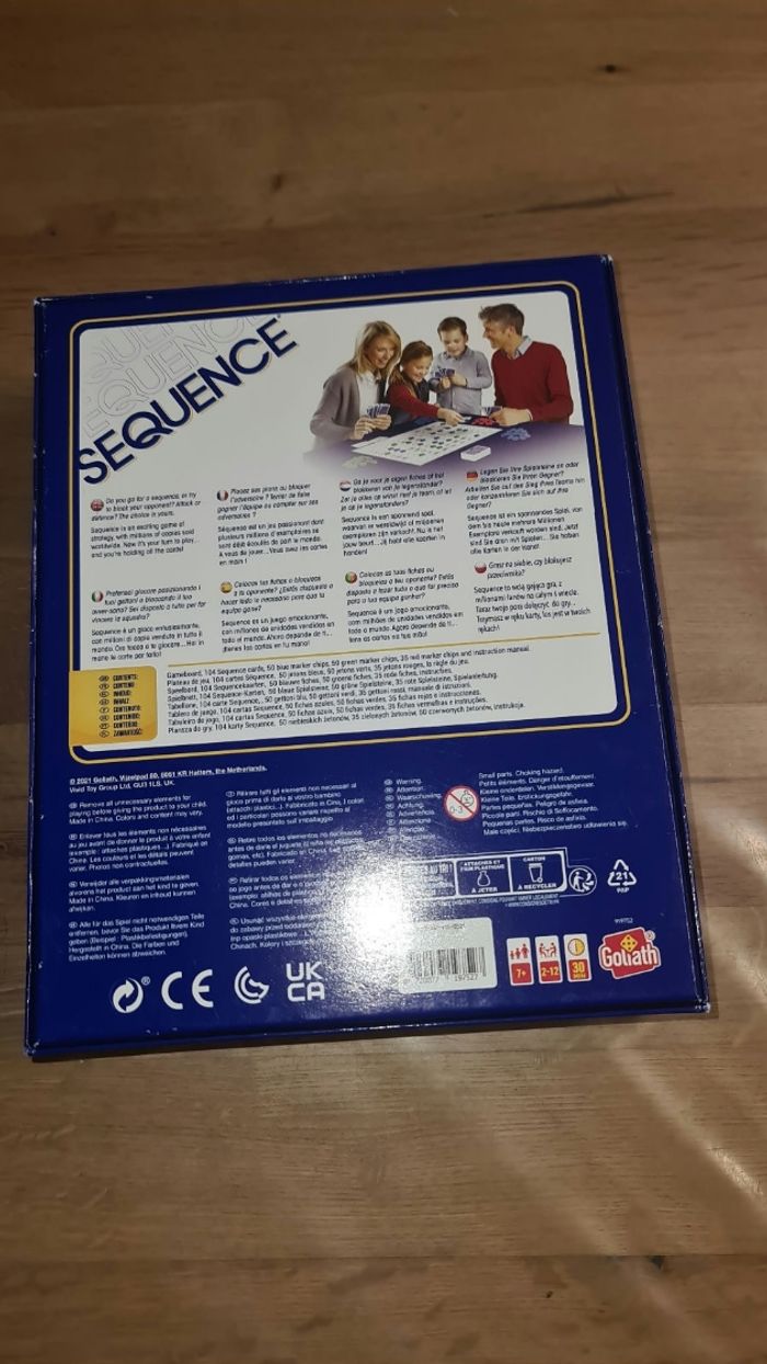 Comme neuf jeu de société Séquence des éditions Goliath - photo numéro 4