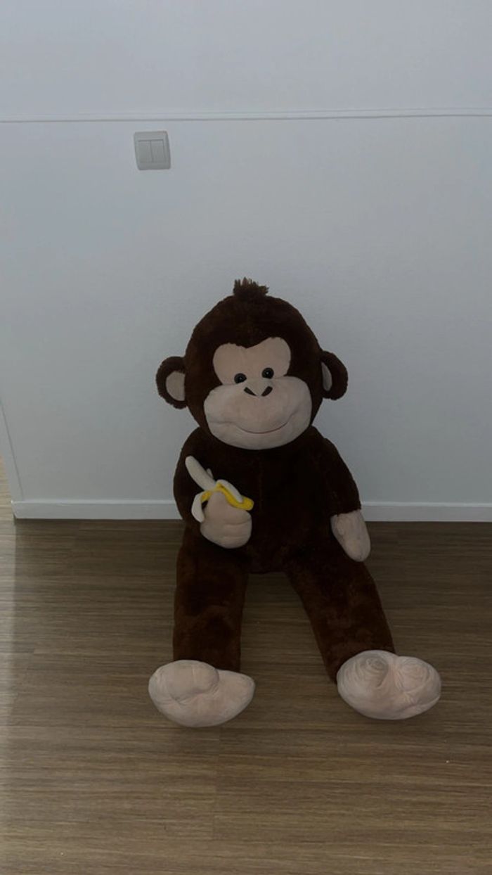Grosse peluche singe - photo numéro 2