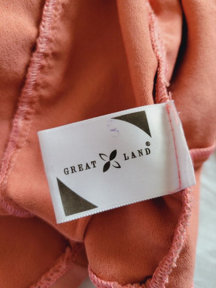 Veste coquette vintage taille XS 34 rose velours col V - photo numéro 7