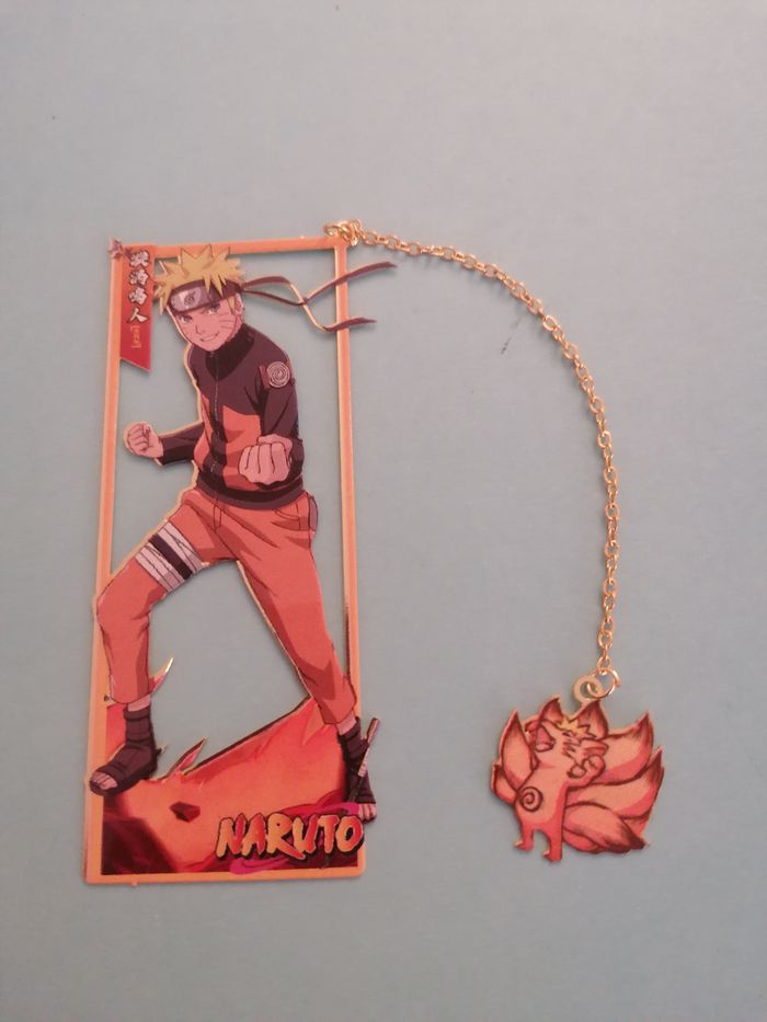 Marque page Naruto en métal