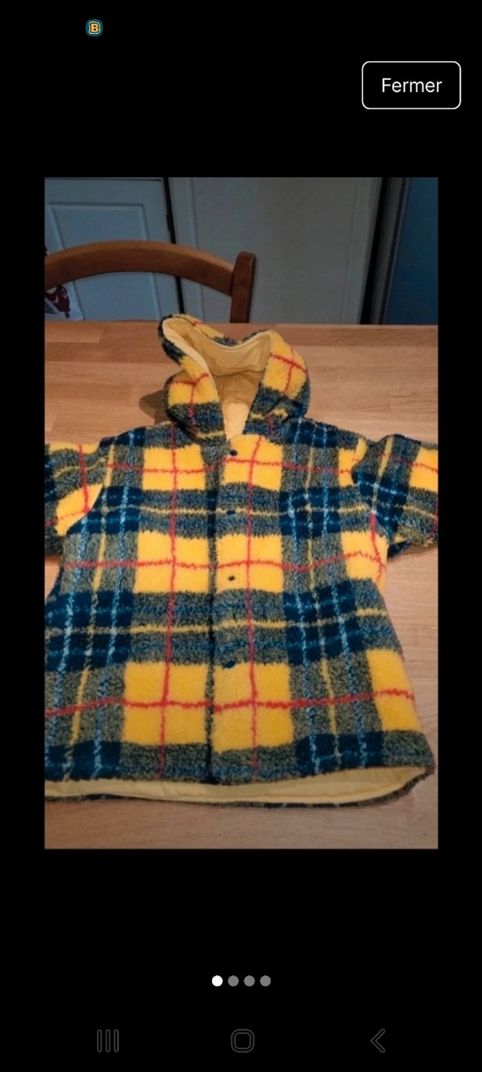 Manteau fille doublé enfant - photo numéro 2