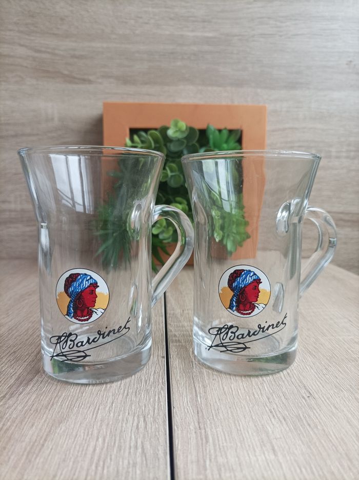 Lot 2 verres Bardinet - photo numéro 2
