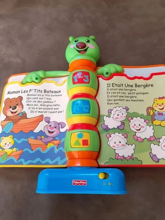 Livre comptine fisher price - photo numéro 2