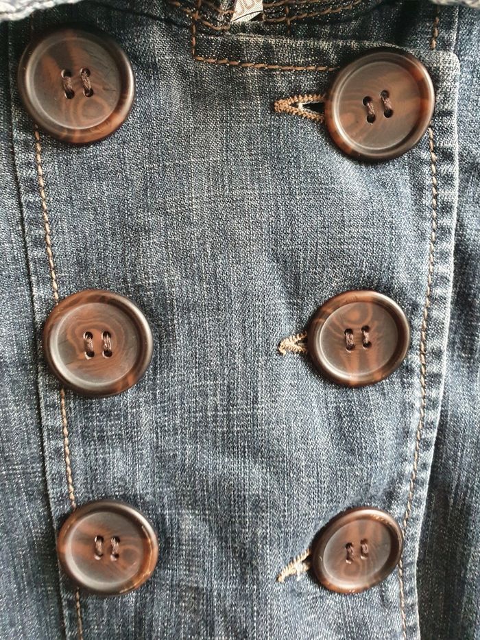 Veste jeans fille 10 ans - photo numéro 3