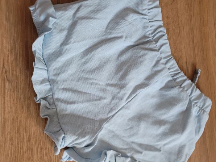 Short bleu ciel 12 mois - photo numéro 3
