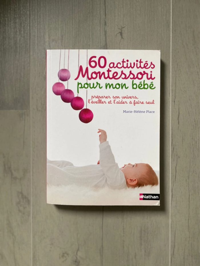 Livre 60 activités Montessori pour mon bébé