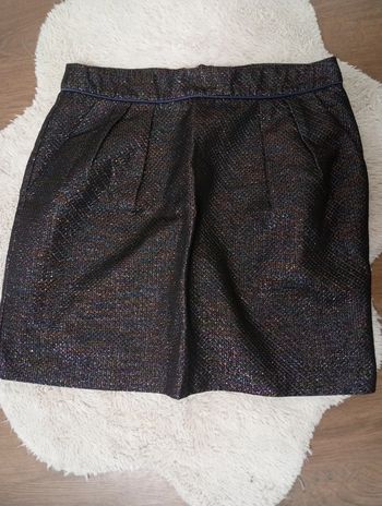 Magnifique jupe Naf Naf Scintillante multicolore taille 40