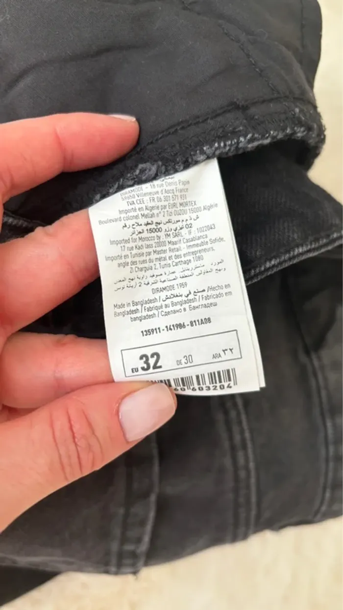 Short en jean noir pimkie - photo numéro 6