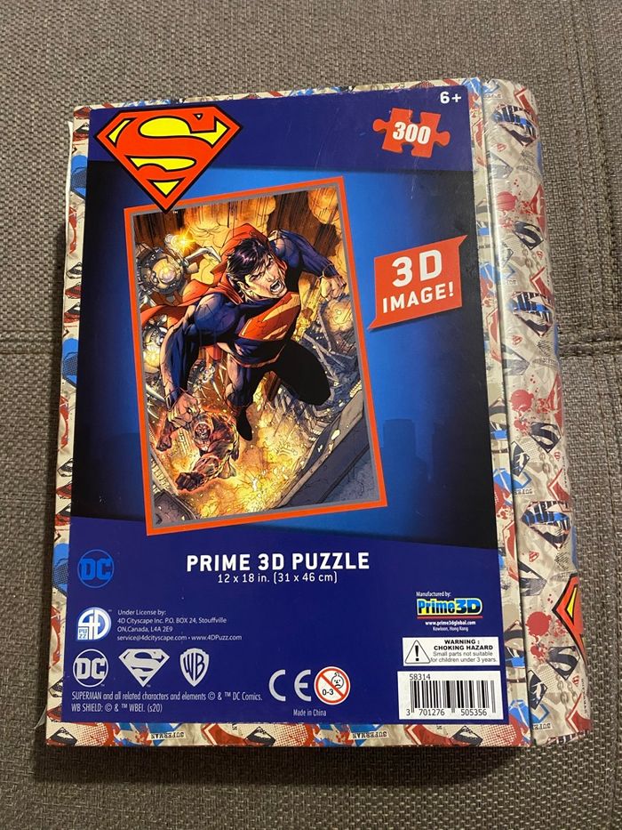 Puzzle 3D Superman - photo numéro 2